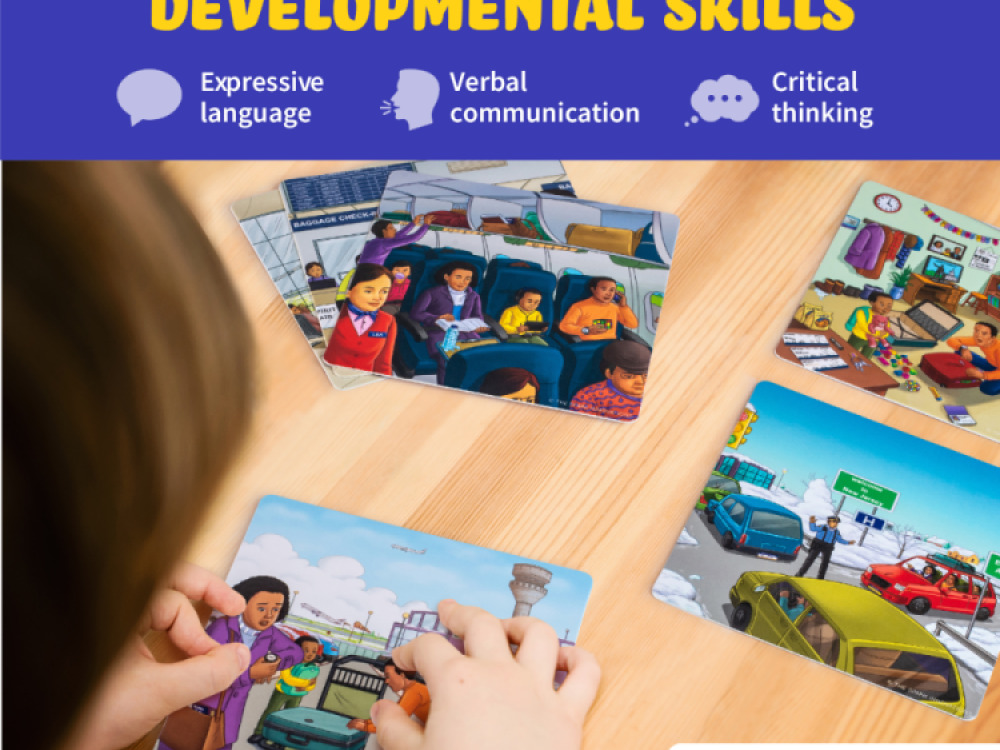 Spark Sequence & Storytelling Cards for Speech Therapy Set 2