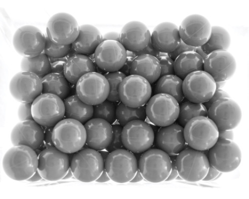 Softplay pool balls 500 pcs. Grey