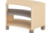 Small semicircular cabinet . Grey. Fresh Collection