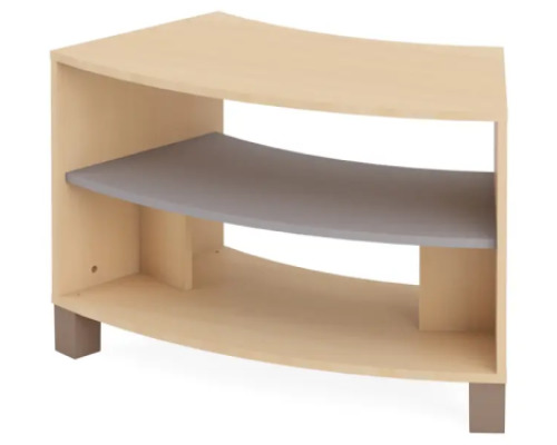 Small semicircular cabinet . Grey. Fresh Collection