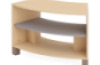 Small semicircular cabinet . Grey. Fresh Collection