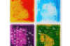 Soft Textured Tiles, Set of 4