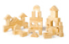 Foam wood-like bricks