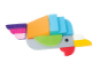 Parrot. Sensory play corner