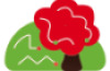 Wall manipulation board. Apple tree