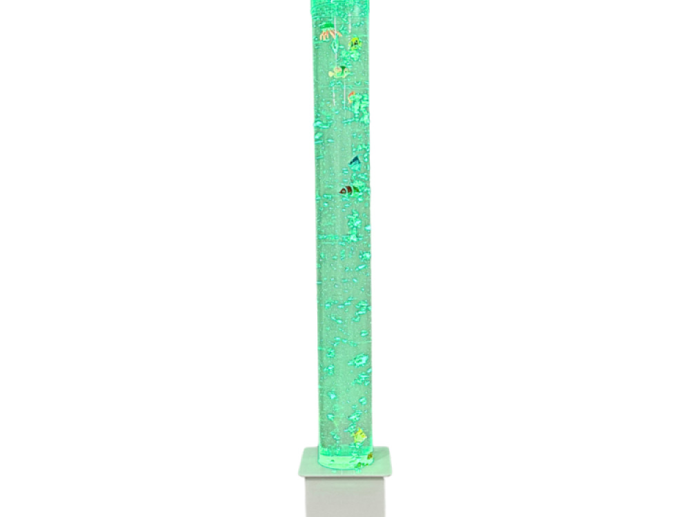150cm Bubble Tube with White Base