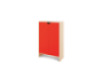 Storage Unit XL with shelves + doors - Red