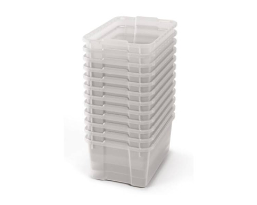 Big plastic containers - Transparent - 12