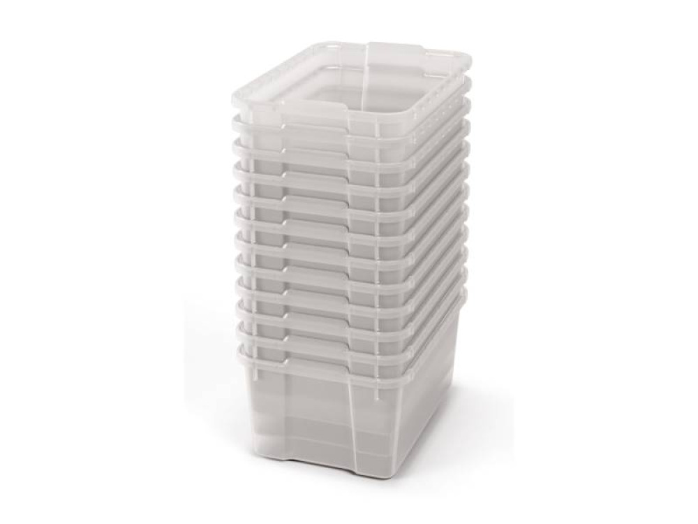 Big plastic containers - Transparent - 12