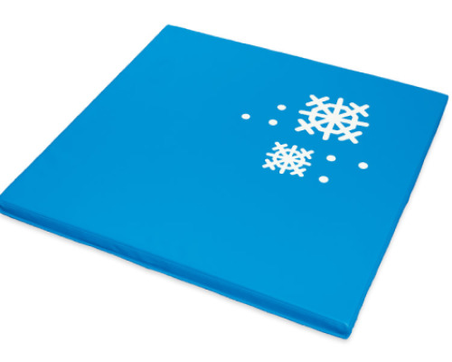 Winter. Square mattress
