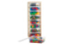 Mobile Storage unit with plastic containers and bricks
