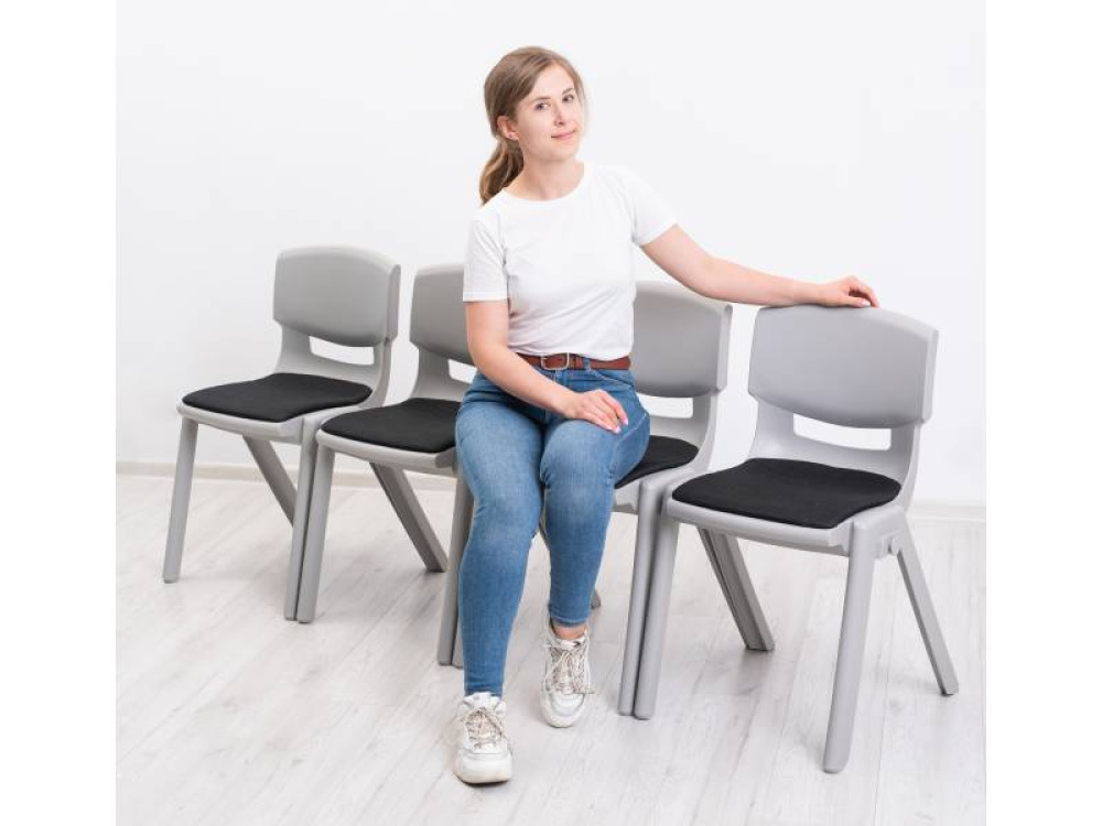 Butterfly chair 6 ? grey with a soft seat