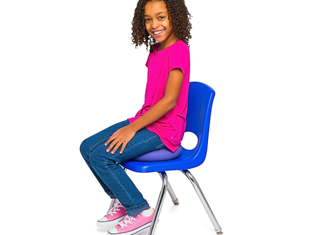 Wiggle Seat Little Sensory Cushion Purple 27cm