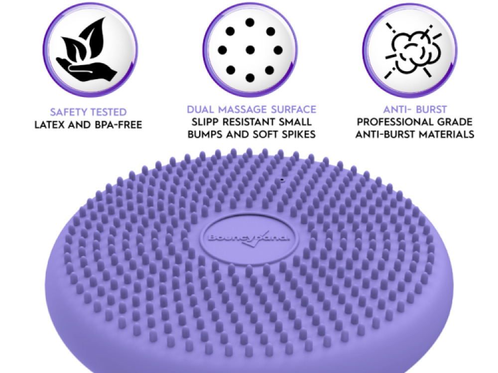 Wiggle Seat Little Sensory Cushion Purple 27cm