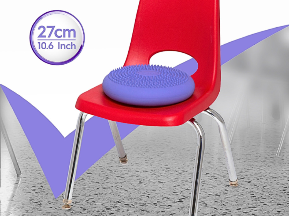 Wiggle Seat Little Sensory Cushion Purple 27cm