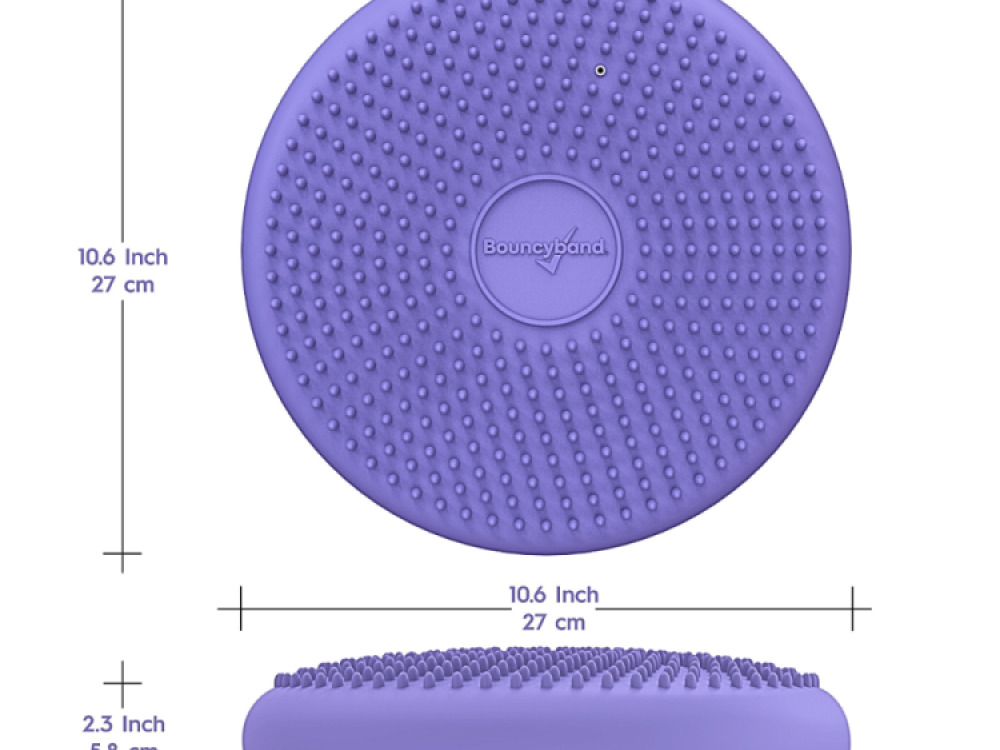 Wiggle Seat Little Sensory Cushion Purple 27cm