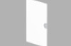 Cubo ACCESSORIES DOORS Medium white
