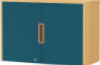 Adding 92 with doors and lock - Emerald blue - M