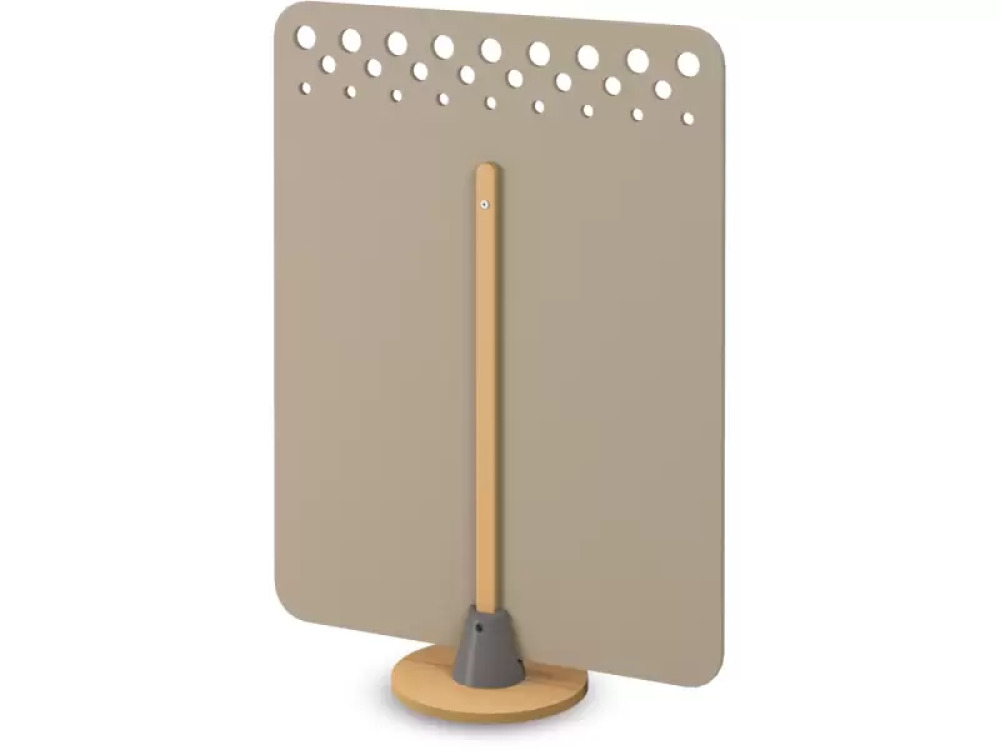 Short acoustic screen - Beige