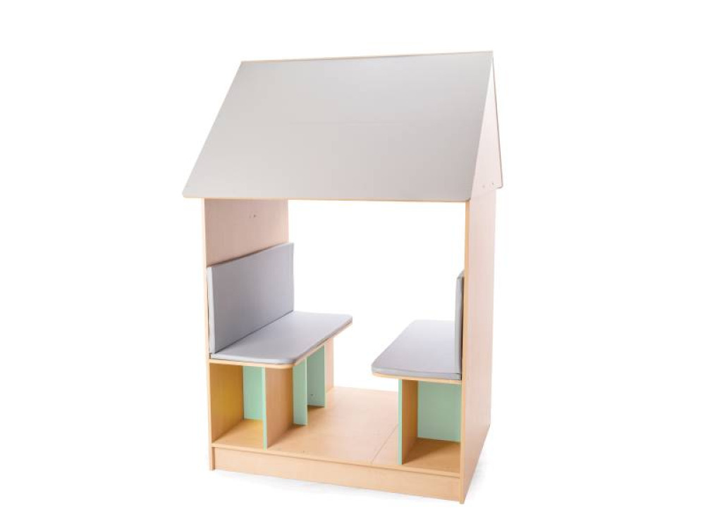 Maxi Hideaway playhouse with sofas. Cubo collection