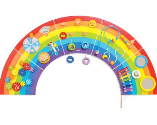 Rainbow. Manipulative board