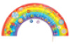 Rainbow. Manipulative board