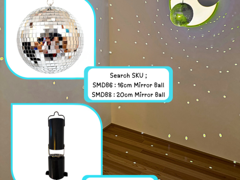 Projector for Mirror Balls