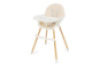 Modern feeding chair. Grey