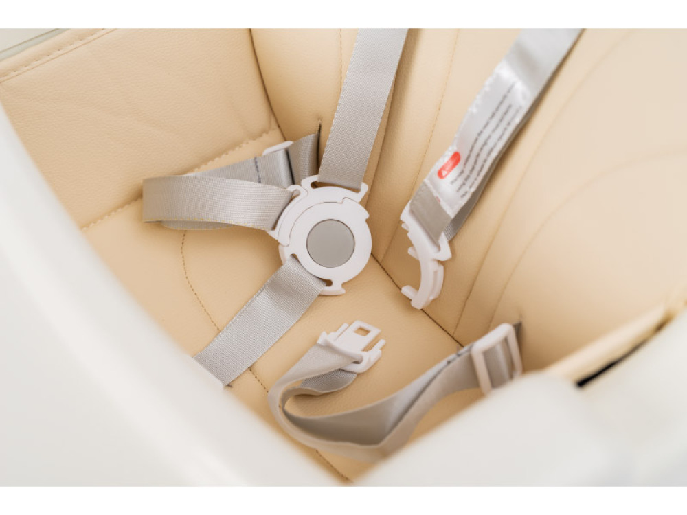 Modern feeding chair. Grey
