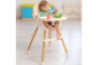 Modern feeding chair. Grey