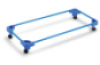 Trolley for kiddy cot