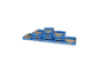 12 - small cardboard trays - Blue