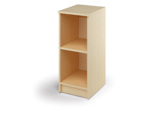 Cubo mediant cabinet 2 for plastic containers. Birch