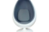 Retro Egg Chair 136cm – Grey