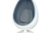 Retro Egg Chair 136cm – Grey