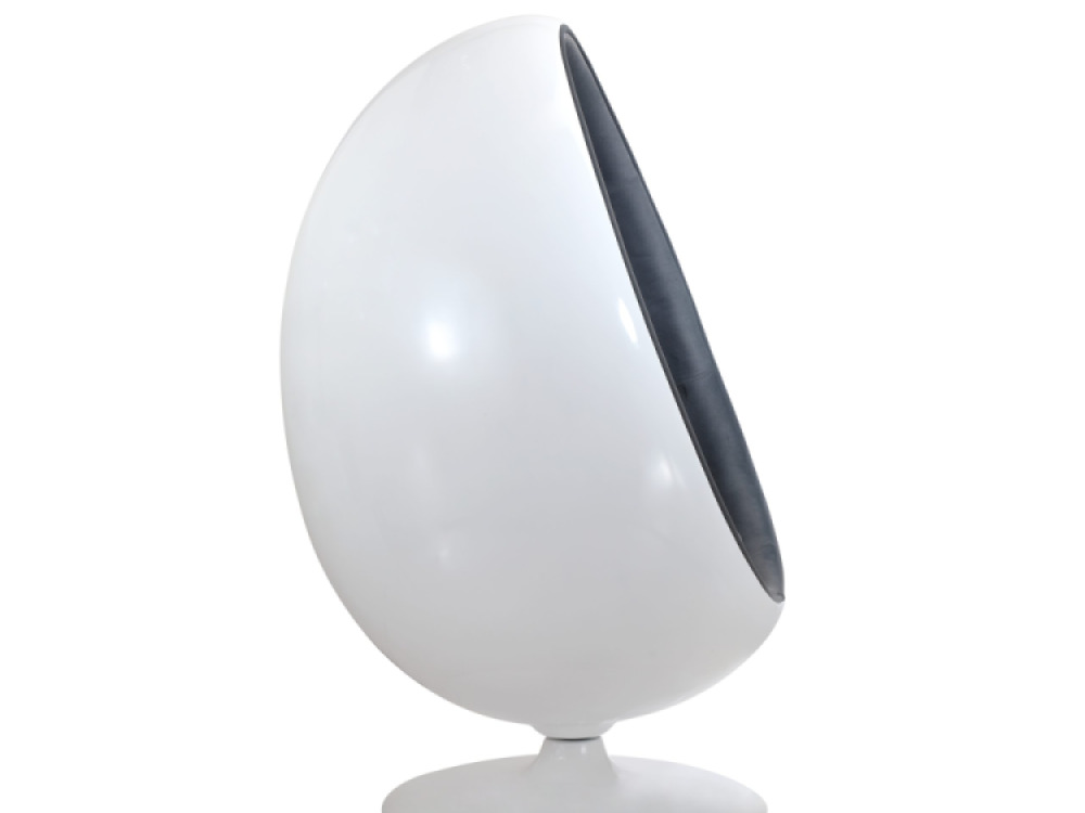 Retro Egg Chair 136cm – Grey