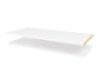 Kitchen countertop 340 cm in crystal white colour. Master Kitchen collection