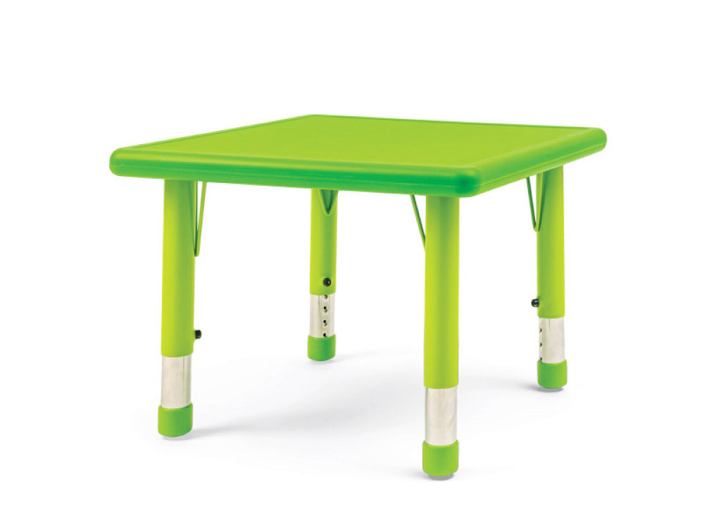 Butterfly square table - green