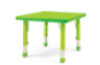 Butterfly square table - green