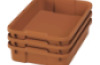 Small plastic containters- eco sienna - 03