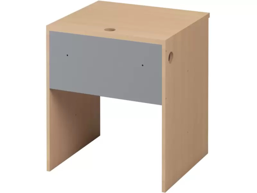Single desk. Mila computer & language Lab