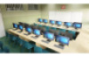 Single desk. Mila computer & language Lab