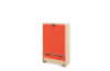 Storage Unit XL with shelves + doors & container - Red