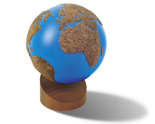 The Land and Water Globe