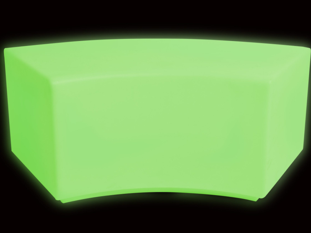 Colour changing mood Curved Bench Seating