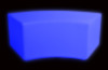 Colour changing mood Curved Bench Seating