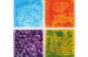 Lava. Square textured sensory panels