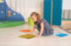 Lava. Square textured sensory panels