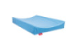 Profiled mattress for changing table. Azure blue. Cubo Collection