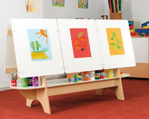 Double-sided easel
